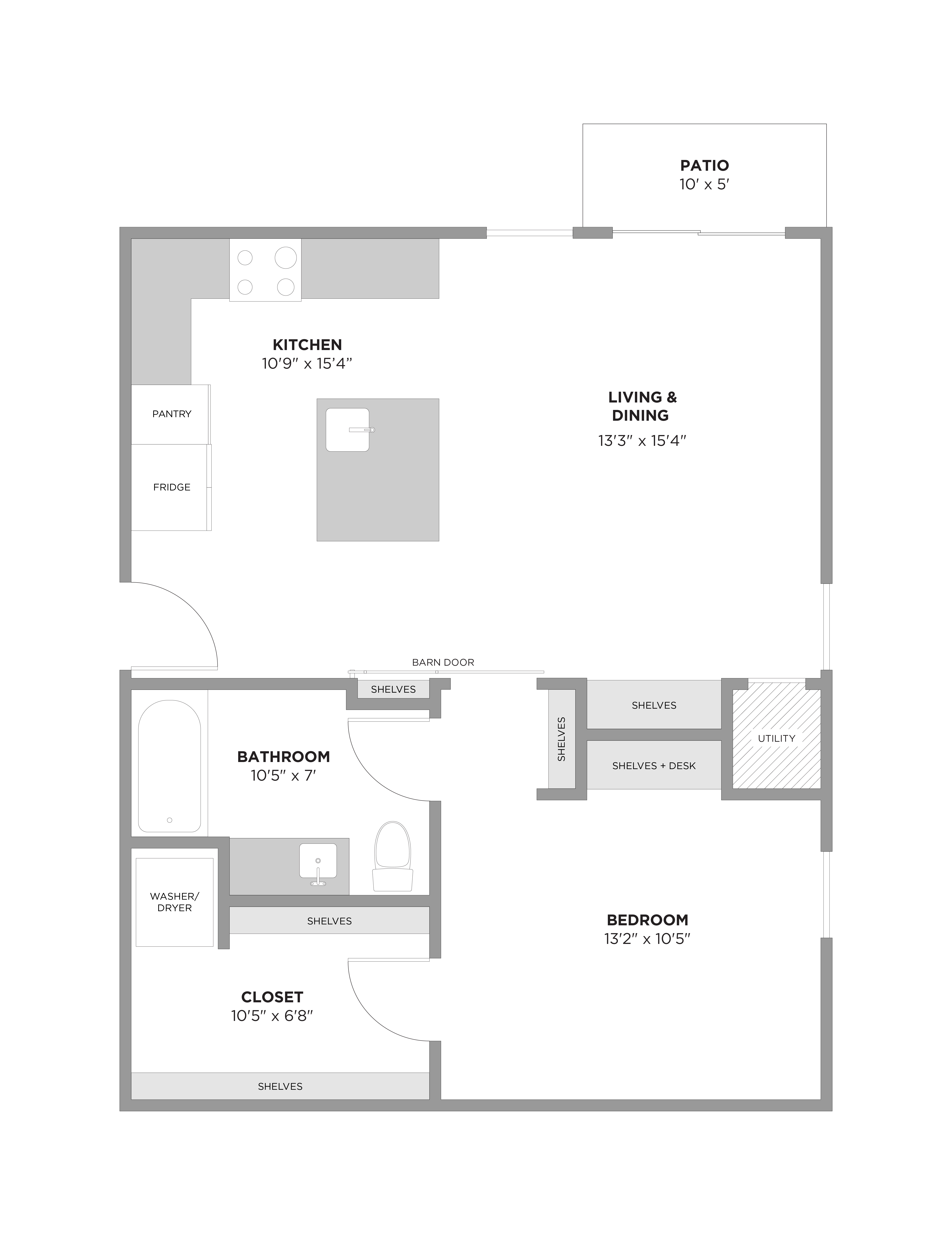 ozark 1 bedroom floorplan